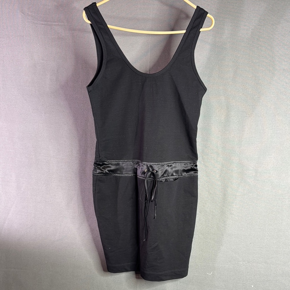 Poleci Black‎ Sleeveless Dress with Satin Waistband size small